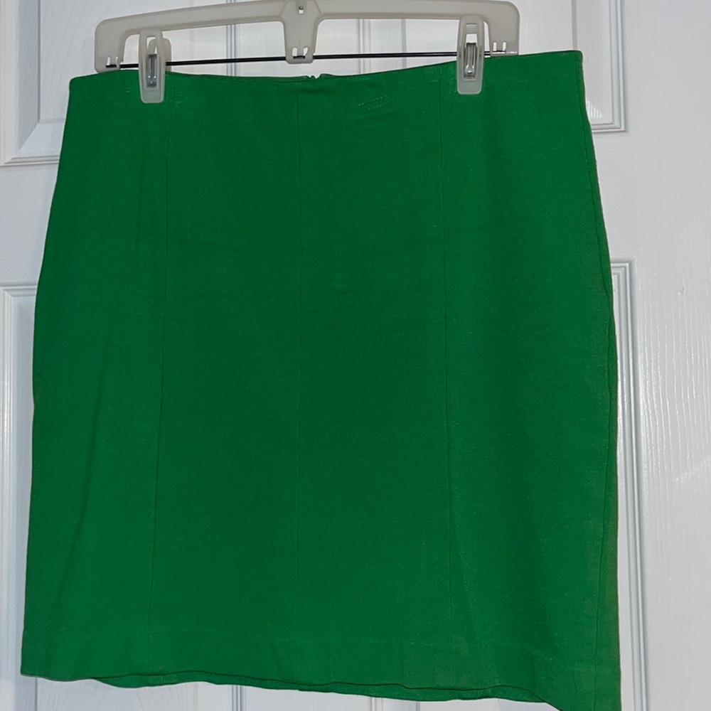 Knee length skirt